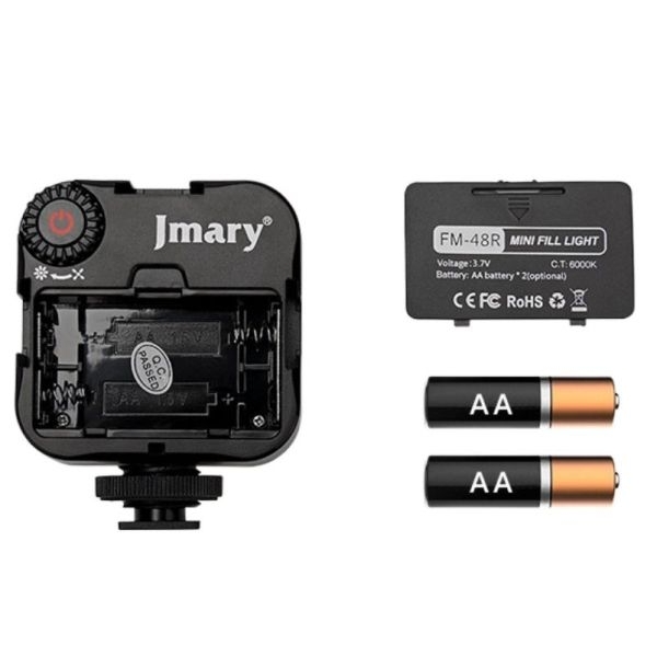 Jmary FM-48R Mini Pocket Led For Camera And Mobile - Image 2