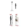 JMARY KT-239 1.75m Telescopic Selfie Stick Tripod Stand Cell Phone Clip Rotation Design Camera Mount Holder