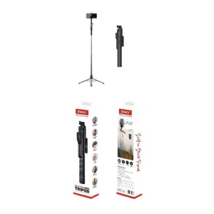 JMARY KT-239 1.75m Telescopic Selfie Stick Tripod Stand Cell Phone Clip Rotation Design Camera Mount Holder