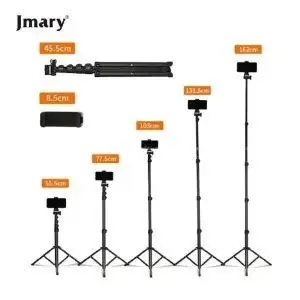 Jmary MT-39 2 in 1 Portable Tripod & Selfie Stick - Image 3