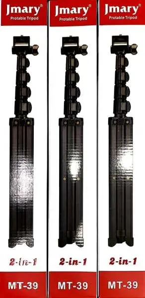 Jmary MT-39 2 in 1 Portable Tripod & Selfie Stick - Image 4