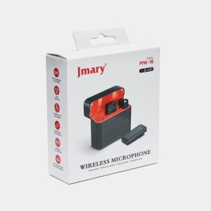 JMARY MW-16 All in One 2.4GHz Dual Wireless Microphone Crystal Clear Audio