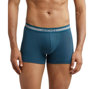 Jockey 1015 Men Super Combed Cotton Rib Solid Trunk (Estate Blue)