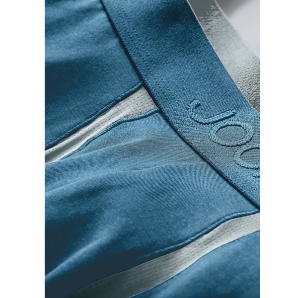 Jockey Chafe Proof Pouch Cotton Stretch 3" Trunk (Blue Chambray) - Image 2