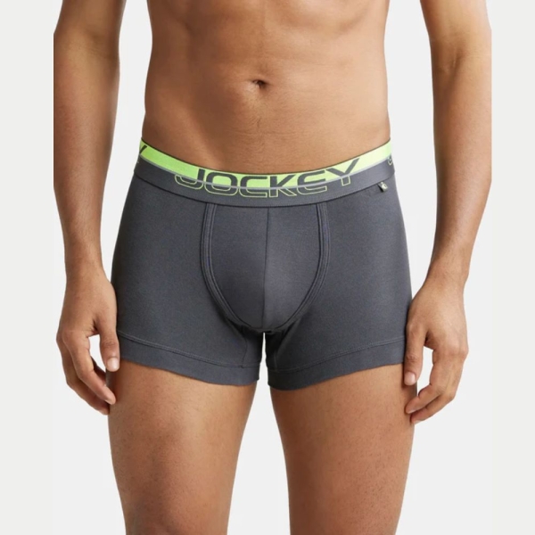 Jockey FP03 Asphalt Super Combed Cotton Rib Solid Trunk (Pack of 2) - Image 4