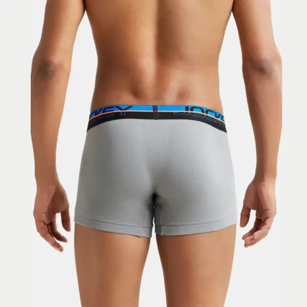 Jockey FP03 Monument Super Combed Cotton Rib Solid Trunk (Pack of 2) - Image 2