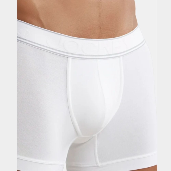 Jockey HG16 Tencel Micro Modal Elastane Stretch Solid Trunk (White) - Image 2