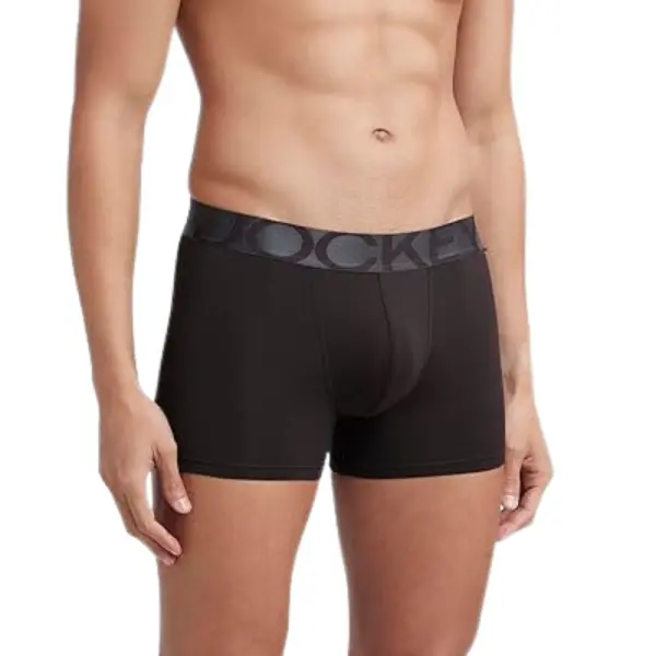 Jockey IC28 Men Tactel Microfiber Elastane Stretch Solid Trunk (Brown) - Image 5