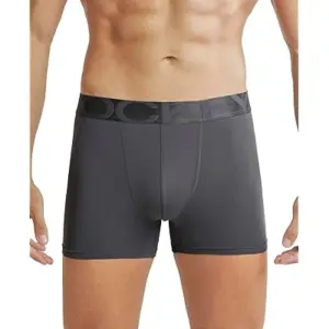 Jockey IC28 Men Tactel Microfiber Elastane Stretch Solid Trunk (Ebony)