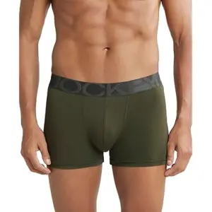 Jockey IC28 Men Tactel Microfiber Elastane Stretch Solid Trunk (Forest Night)