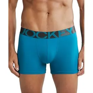Jockey IC28 Men Tactel Microfiber Elastane Stretch Solid Trunk (Ocean Depth)