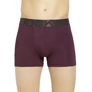 Jockey IC28 Men Tactel Microfiber Elastane Stretch Solid Trunk (Potent Purple)