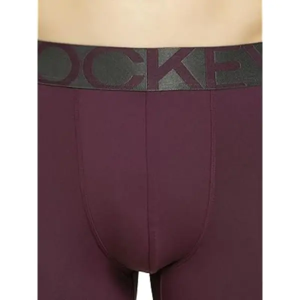 Jockey IC28 Men Tactel Microfiber Elastane Stretch Solid Trunk (Potent Purple) - Image 2