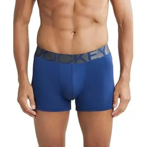 Jockey IC28 Men Tactel Microfiber Elastane Stretch Solid Trunk (Royal Blue)