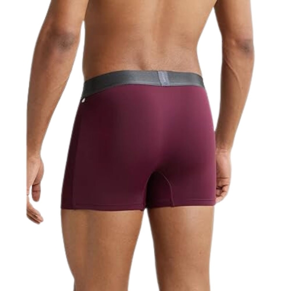 Jockey IC28 Men Tactel Microfiber Elastane Stretch Solid Trunk (Wine Tasting) - Image 4