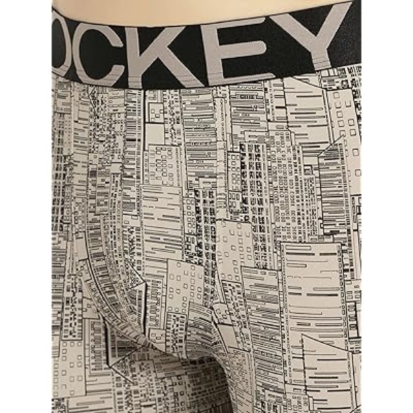 Jockey IC30 Printed Nylon Elasticated Men Trunks (String Base Print08) - Image 5
