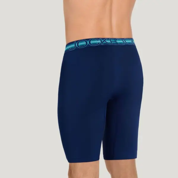 Jockey Sport Stability Pouch Microfiber 11" Quad Short (Just Past Midnight) - Image 2