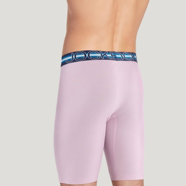 Jockey Sport Stability Pouch Microfiber 11" Quad Short (Smoky Purple) - Image 2