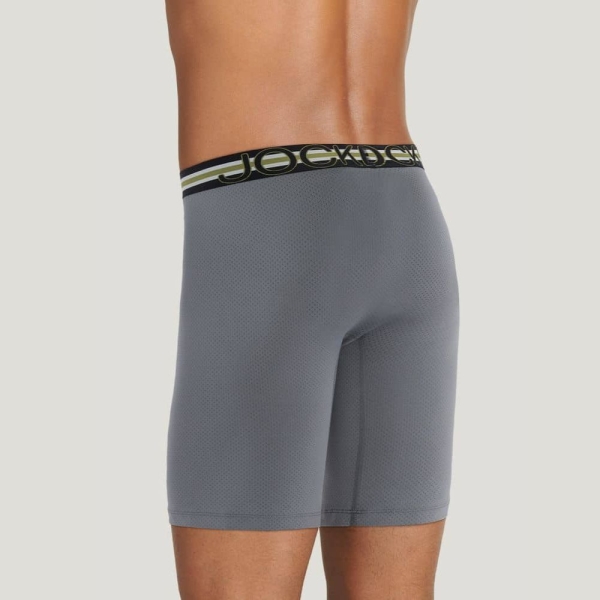 Jockey Sport Stability Pouch Microfiber 11" Quad Short (Vulcan) - Image 3