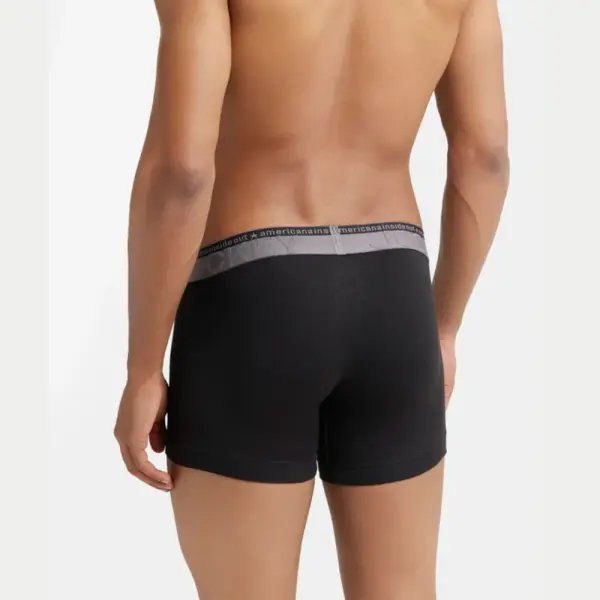 Jockey US60 Super Combed Cotton Elastane Stretch Solid Trunk (Black) - Image 4