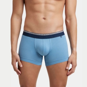 Jockey US60 Super Combed Cotton Elastane Stretch Solid Trunk (Blue Heaven)