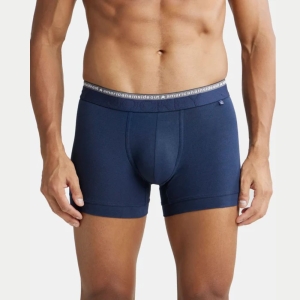Jockey US60 Super Combed Cotton Elastane Stretch Solid Trunk (Navy)
