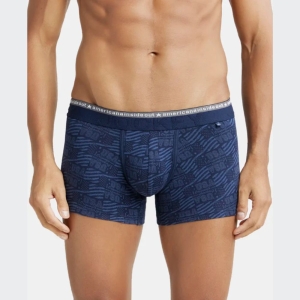 Jockey US63 Supper Combed Cotton Elastane Stretch Printed Trunk (Navy)