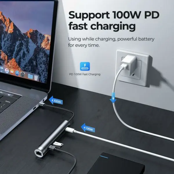 Joyroom S-h111 7 In 1 Usb C Hub Adapter - Image 3