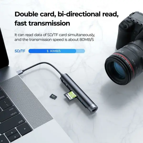 Joyroom S-h111 7 In 1 Usb C Hub Adapter - Image 4