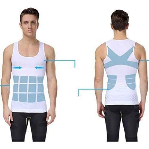 Just One Shapers Seamless Slimming Shirt For Men - Image 2