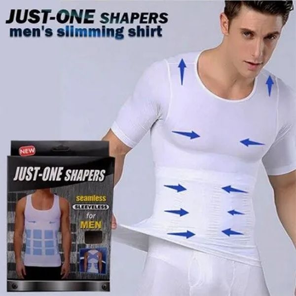 Just One Shapers Seamless Slimming Shirt For Men - Image 4