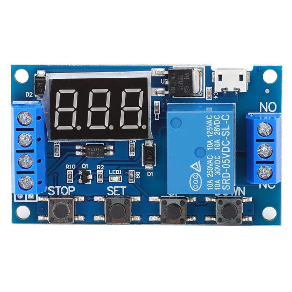 Jz-801 Relay Timer For Incubator, Dryer, Motor or Any Electric Devices - Image 2