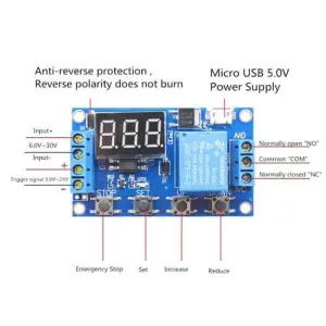 Jz-801 Relay Timer For Incubator, Dryer, Motor or Any Electric Devices
