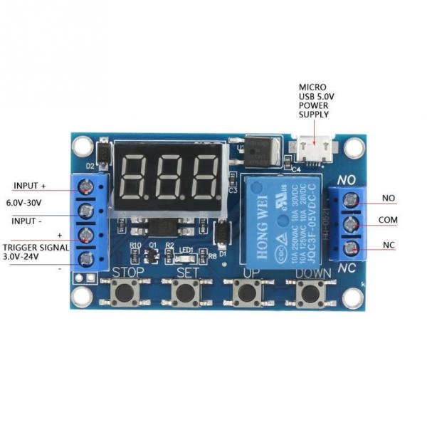 Jz-801 Relay Timer For Incubator, Dryer, Motor or Any Electric Devices - Image 5