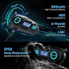 K09 Motorcycle Helmet Earphone 500M Intercom Headphones FM Radio Music Sharing Sports Wireless Helmet Headsets for Motorcycle