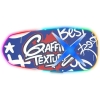 K15 Trendy Graffiti Motorcycle Headset BT 6.0 | Speaker Voice Control Removable Charging Clip
