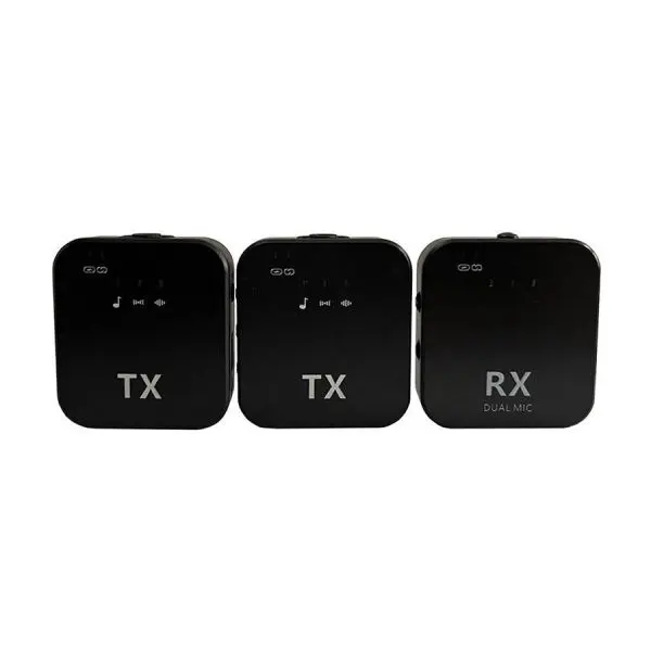 K205 Dual Wireless Microphone With Noise Reduction - Image 3
