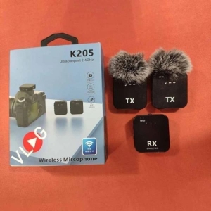 K205 Dual Wireless Microphone With Noise Reduction