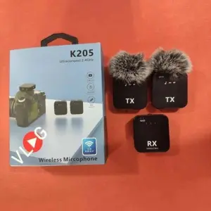 K205 Dual Wireless Microphone With Noise Reduction