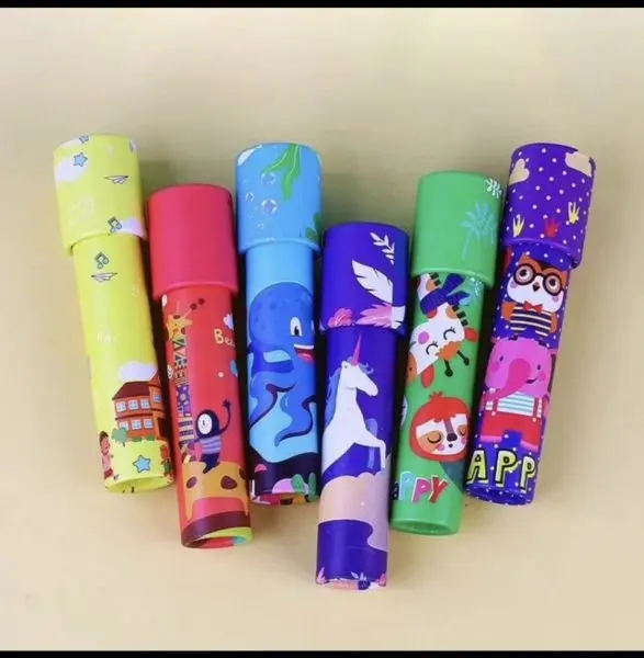 Kaleidoscope Rotating Children Science Experiment Toy Parent Child Interactive Educational Toys Kids Magical Change Gift 1 Pcs - Image 2