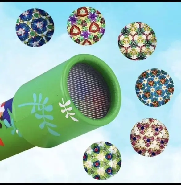Kaleidoscope Rotating Children Science Experiment Toy Parent Child Interactive Educational Toys Kids Magical Change Gift 1 Pcs - Image 3