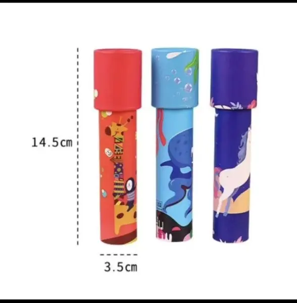 Kaleidoscope Rotating Children Science Experiment Toy Parent Child Interactive Educational Toys Kids Magical Change Gift 1 Pcs - Image 4