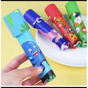Kaleidoscope Rotating Children Science Experiment Toy Parent Child Interactive Educational Toys Kids Magical Change Gift 1 Pcs
