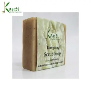 Kanti Herbal Energizing Scrub Soap – 80g