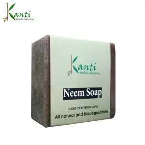 Kanti Herbal Neem Bar Soap – 80g