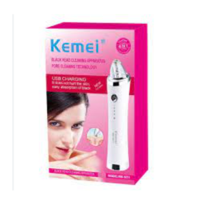 Kemei KM - 1871 6 in 1 Blackhead Vacuum Cleaner Beauty Suction Acne Removal Face Care