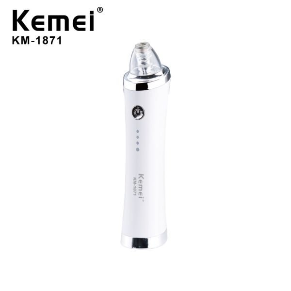 Kemei KM - 1871 6 in 1 Blackhead Vacuum Cleaner Beauty Suction Acne Removal Face Care - Image 4