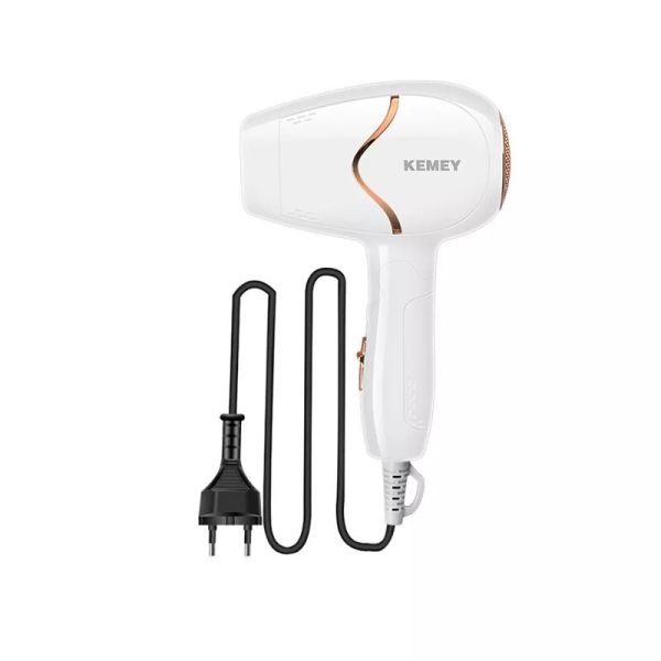 KEMEY KM-6839 Home Portable Hair Dryer Heat Balance Does Not Hurt The Hair Dryer Strong Wind - Image 3