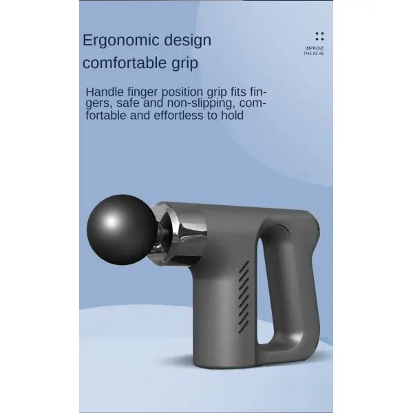 KH-740 Electrical Rechargeable Fascial Massage Gun – Deep Tissue Muscle Relaxer for Pain Relief & Recovery - Smartgallery - Image 2