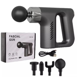 KH-740 Electrical Rechargeable Fascial Massage Gun – Deep Tissue Muscle Relaxer for Pain Relief & Recovery - Smartgallery